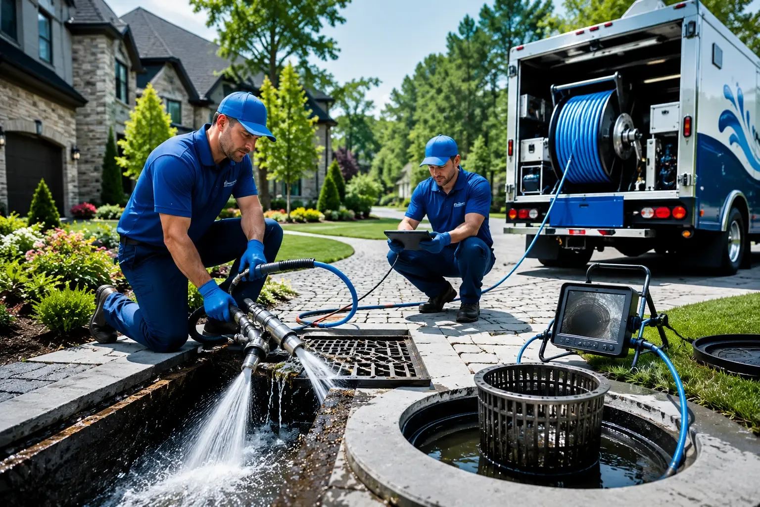 Local outdoor drain cleaning professionals in Center Point, WV